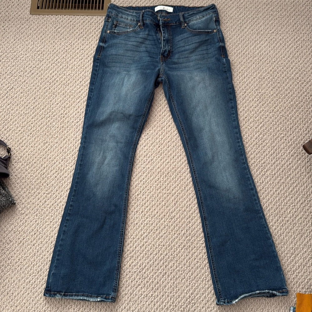 Kancan mid ride bootcut jeans